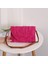 Sıcak Pembe Yaz 2023 Plaj Dokuma Hasır Çanta Crossbody Çantalar ve Çantalar Lüks Kadın Manşonlar (Yurt Dışından) 1