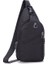 Siyah 2022 Crossbody Sling Sırt Çantası Sling Çanta Seyahat Yürüyüş Göğüs Çantası Sırt Çantası Erkek Kadın Göğüs Çantaları (Yurt Dışından) 1