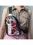 Siyah Kadın Şeffaf Göğüs Çantaları Stadyum Onaylı Şeffaf Pvc Crossbody Şeffaf Sling Omuz Çantası (Yurt Dışından) 2