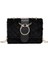 Siyah Yeni Moda Lüks Peluş Bayan Tote Debriyaj Çanta Bayanlar Omuz Crossbody Çanta Zinciri Kadın Çanta (Yurt Dışından) 1