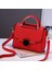 6 Kadın Çanta Sonbahar Yeni Moda Kilit El Çantası Kore Versiyonu Tatlı Tek Omuz Crossbody Çanta (Yurt Dışından) 2