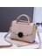 6 Kadın Çanta Sonbahar Yeni Moda Kilit El Çantası Kore Versiyonu Tatlı Tek Omuz Crossbody Çanta (Yurt Dışından) 3