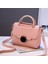 6 Kadın Çanta Sonbahar Yeni Moda Kilit El Çantası Kore Versiyonu Tatlı Tek Omuz Crossbody Çanta (Yurt Dışından) 5