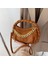 Kırmızı Zincir Çanta Yeni Trendy Pu Deri Crossbody Çanta Örgü Kolu Düz Renk Çanta Bayan Çanta Moda Kadın Çanta Omuz (Yurt Dışından) 3