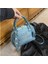 Mavi Dh Kadın Çanta Sonbahar Kış Yeni Kadın Edebi Tek Omuz Çantası Tasarımcı Crossbody Çanta Trend Kadın Çantası (Yurt Dışından) 1