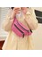 Yeşil Kadın Rahat Sırt Çantası Spor Göğüs Çantası Crossbody Fanny Paketi Retro Kadife Sling Çanta (Yurt Dışından) 2