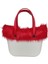 Zeytin Kış Moda Bayanlar Peluş Omuz Çantası Kabarık Isıtıcı Taklit Kürk Tote Çanta Kadınlar Için Kadın Polar Tote Çanta (Yurt Dışından) 3