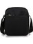 Siyah Noxxon Trendy Naylon Fermuarlı Göğüs Çantası Seyahat Rahat Crossbody Omuz Çantası Spor Koşu Fanny Paketi Açık Kalça Çantası Unisex (Yurt Dışından) 4