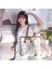 1 Crossbody Büyük Kapasiteli Tote Kanvas Çanta Eğlence Kore Versiyonu Öğrenci Çantası Işe Gidiş Tek Omuz Çanta (Yurt Dışından) 4