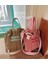 Brown3 Kış Nakış Özel Moda Stil Kürk Çanta Omuz Posta Çantaları Sherpa Büyük Kadın Polar Tote Çanta ile Sevimli Bebek (Yurt Dışından) 4