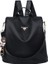 Siyah Yüksek Kapasiteli Bayan Sırt Çantası, Özel Rahat Su Geçirmez Crossbody Sırt Çantası Seyahat Çantası (Yurt Dışından) 1