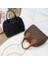 C2 Yeni Kadın Hepsi Bir Arada Trend Kabuk Çanta Kişilik Basit Moda Crossbody Çanta Metal Zincir Düz Renk Omuz Çantası (Yurt Dışından) 4
