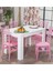 Soho Home Mutfak Sandalyesi 4 Adet-Pembe 2