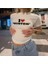 Y2K I Love Custom Baskılı Beyaz Crop 1