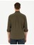 Erkek Haki Comfort Fit Uzun Kollu Gömlek 50274659-VR027 5