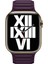 Apple Watch 41MM Toprak Kırmızısı Baklalı Deri M-L Kordon MP823ZM/A 2