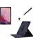 Lenovo Tab M9 9 Inç Uyumlu Dönebilen Lastikli Tablet Kılıfı Nano Ekran Koruyucu ve Kalem Seti 1