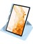 Samsung Galaxy Tab S9 FE Plus/S10 Plus/S9 Plus Kılıf Termik Kalem Bölmeli Dönebilen Standlı Kılıf 4