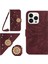 iPhone 13 Pro Kılıf Ayçiçeği Deri Ayarlanabilir Cüzdan Kapak Çapraz Vücut Ipi Boyun Askısı (Yurt Dışından) 5
