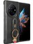 Tecno Phantom V Fold Kılıf Ayarlanabilir Bileklik Kickstand Döngü Pu Deri Bilek Kayışı (Yurt Dışından) 4