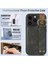 iPhone 14 Pro Max Kılıf Ayarlanabilir Bileklik Kickstand Döngü Pu Deri Bilek Kayışı (Yurt Dışından) 3