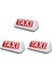 3x 12V Su Geçirmez Üst Tabela Manyetik Metre Kabin Lambası Işığı LED Taxı Sinyal Lambası - Beyaz (Yurt Dışından) 1