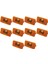 10X 24V Araba Kamyon LED Yan Işaretleyici Işık Amber Gösterge Lambası 4 Kamyonlar Için LED Fm/ (Yurt Dışından) 1