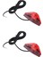 2x Ebike Fren Arka Işık Elektrikli Bisiklet Kuyruk Lambası DC6V 12V 24V 36V 48V 60V LED Ebike Işık Elektrikli Bisiklet Lambası (Yurt Dışından) 1