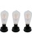 3 Adet Güneş LED Tungsten Filament Ampul Lamba 2800 K Otomatik Işık Sensörleri Çit Gece Işıkları Bahçe Lambası (7 Cm) (Yurt Dışından) 1