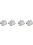 4 Adet Araba Plaka Işığı - W204/W212/W216/W221/W207 18 LED Beyaz Arka Lisans Etiketi Işıkları (Yurt Dışından) 1