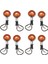 Motosiklet Amber Yuvarlak Dönüş Sinyalleri Işıkları Flaşör Gösterge Lens Yol Yıldızı Virago V Yıldız 85-99 8 Paket (Yurt Dışından) 1