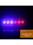 2x 12V-24V 6led Işık Flaş Acil Araç Araç Uyarı Strobe Yanıp Sönen Mavi ve Kırmızı (Yurt Dışından) 4