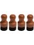 Kesme Tahtası Yağı ve Balmumu Aplikatörü, Ahşap Kesme Tahtaları Için Yuvarlak Ahşap Aplikatörü, Kasap Blokları, Çatal Bıçak Takımı, 4pcs (Yurt Dışından) 1