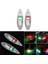 LED Kırmızı + Yeşil Gömme Montajlı Tekne Rv LED Yan Navigasyon Işıkları Paslanmaz Çelik Su Geçirmez Tekne Yan Montaj Işığı (Yurt Dışından) 2