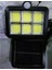 120LED Cob 3 Mod Güneş Enerjili Hareket Sensörü Duvar Lambası Uzaktan Kumanda Açık Su Geçirmez Bahçe Avlu Sundurma Driveway Lambası (Yurt Dışından) 5
