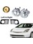 Çift Ön Tampon Sis Lambası Lambaları + Ampul ile Prius 2004-2009 Için Kit Kapakları 81221-52070 81211-52070 (Yurt Dışından) 2