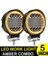 4x 5 Inç LED Çalışma Işığı Combo Spot Taşkın Off Road Sürüş Amber Sis Lambası (Yurt Dışından) 2