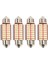 36MM C5W C10W 4014 16SMD Festoon Ampuller Plaka Işıkları Iç Lamba Tavan Lambası Harita Işığı Kapı Işık Bagaj Lambası (Yurt Dışından) 2