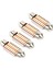 36MM C5W C10W 4014 16SMD Festoon Ampuller Plaka Işıkları Iç Lamba Tavan Lambası Harita Işığı Kapı Işık Bagaj Lambası (Yurt Dışından) 4
