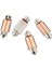 36MM C5W C10W 4014 16SMD Festoon Ampuller Plaka Işıkları Iç Lamba Tavan Lambası Harita Işığı Kapı Işık Bagaj Lambası (Yurt Dışından) 5