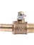4 Adet 10MM x 1/4 Inç Pt Erkek Konu Tam Bağlantı Kolu Kolu Hortum Diken Pirinç Küresel Vana (Yurt Dışından) 4
