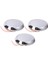 3x 12V Araba Yuvarlak Tavan Kubbe Çatı Iç Işık Tekne Rv Yüzey Tavan Işığı (Yurt Dışından) 1