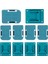10 Adet Depolama Raf Tutucu Kılıf ve Takım Tutucu Dock Makita Bosch 18V Sabitleme Cihazları Için Montaj (Yurt Dışından) 1