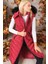 Z6752 Dewberry Bayan Yelek-Düz Bordo 1