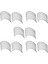 100 Adet F016800431 Kesme Hattı Bosch Afs 23-37 Ekstra Güçlü Çim Makası Biriktirme Hattı Çalı Kesici Konu Hattı 37 cm (Yurt Dışından) 4