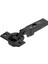 Clip Top Blumotion Düz Menteşe Kalın Profil Kapak Onyx Siyah 71B9550 + 174H7100 1