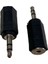 3.5 mm Stereo Erkek 2.5 mm Dişi Çevirici 1