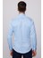 Slim Fit Pamuklu Düz Erkek Mavi Gömlek 5