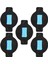 Su Fitil Kapağı Kiti Değiştirme Irobot Braava 320 380 380 T Nane 4200 4205 5200 5200C Robotik Islak Süngerler 5 Adet Paketi (Yurt Dışından) 1