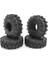 4pcs 62MM 1.0 Inç Tekerlek Lastikleri Yumuşak Çamur Arazi 1/24 Rc Prıger Araç Axıal SCX24 Gladyatör Bronco Parçaları (Yurt Dışından) 8